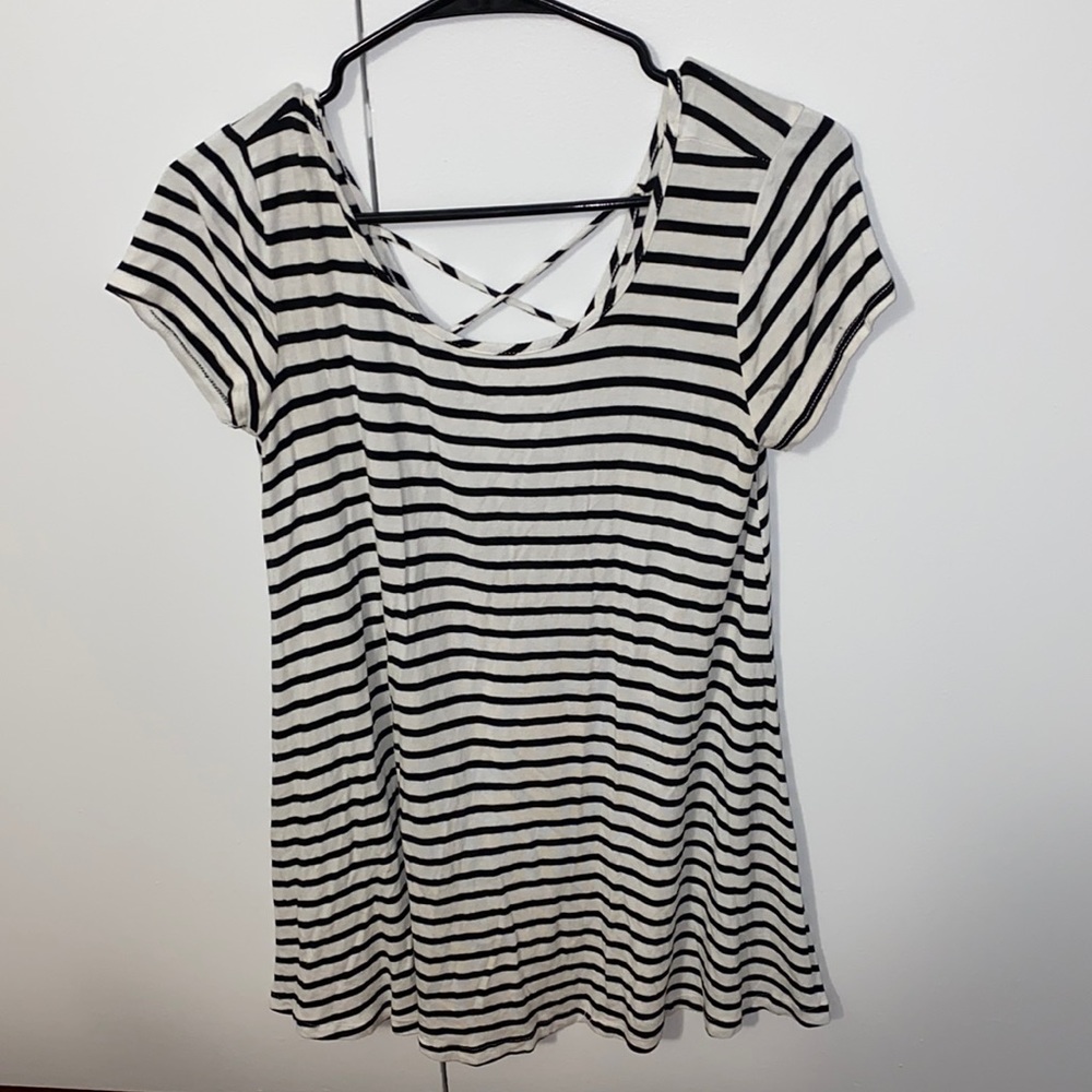 Short sleeve mini dress
